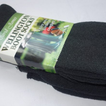 MENS GREY LONG WELLINGTON BOOT SOCKS SIZE 7 - 12