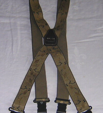 MENS BRACES AVIARY BIRDS 1 1/2" WIDE