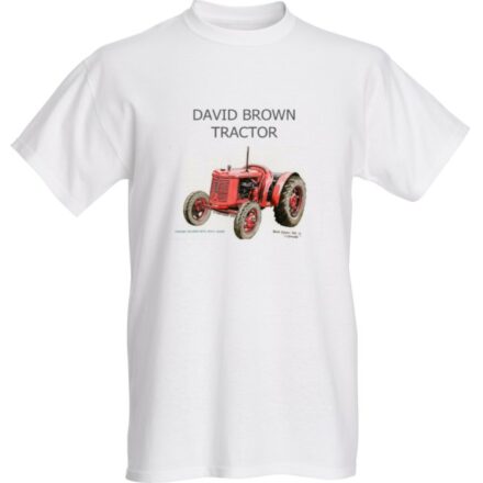 DAVID BROWN CLASSIC TRACTOR T SHIRTS XL 100% COTTON