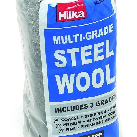 Hilka 68200020 Multi Grade Steel Wool 3 grades