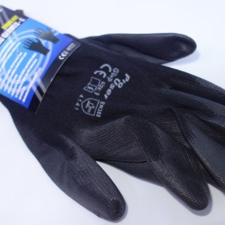LARGE PROTECTIVE PU SNUG FIT WORKING GLOVES