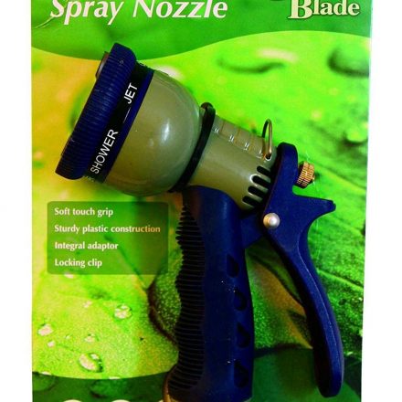 6 FUNCTION HEAVY DUTY GARDEN SPRAY NOZZLE