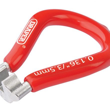 DRAPER BICYCLE BIKE CYCLE SPOKE KEY 3.5mm PRECISION TOOL