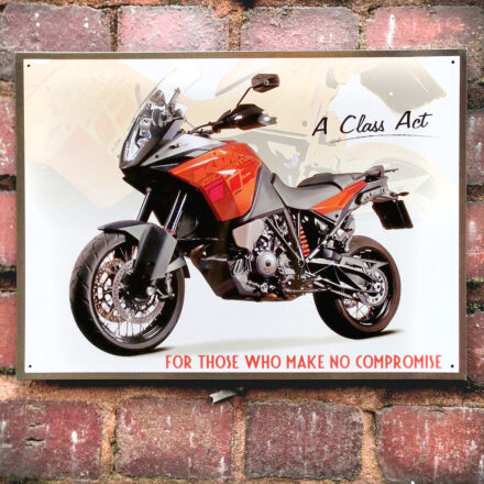 KTM ADVENTURE 1190 MOTORBIKE METAL WALL SIGN