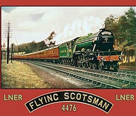 THE FLYING SCOTSMAN TRAIN JUMBO FRIDGE MAGNET
