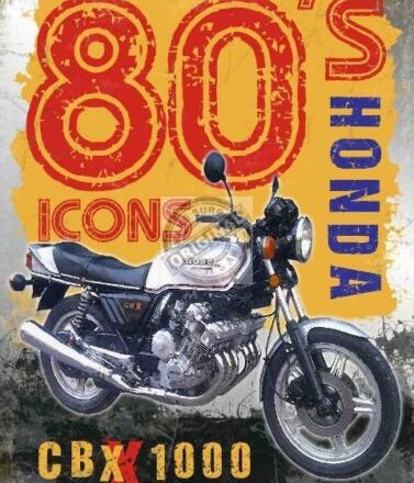 HONDA CBX 1000 MOTORBIKE JUMBO FRIDGE MAGNET
