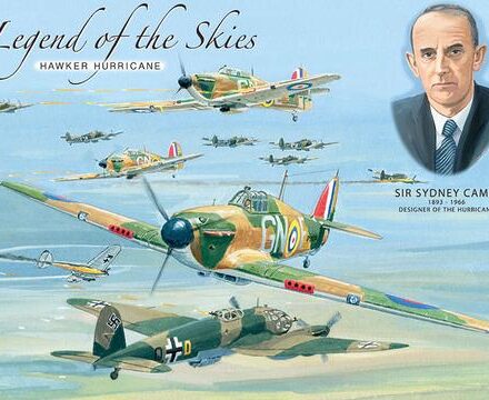 WW2 HAWKER HURRICANE PLANE LEGENDS FRIDGE MAGNET