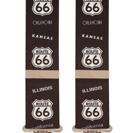 MENS BRACES ROUTE 66 DESIGN