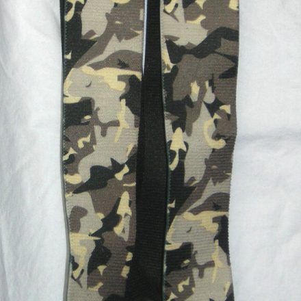 MENS BRACES CAMOUFLAGE CITY STREETS DESIGN