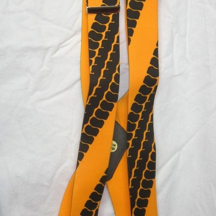 MENS BRACES YELLOW TYRE TREAD DESIGN