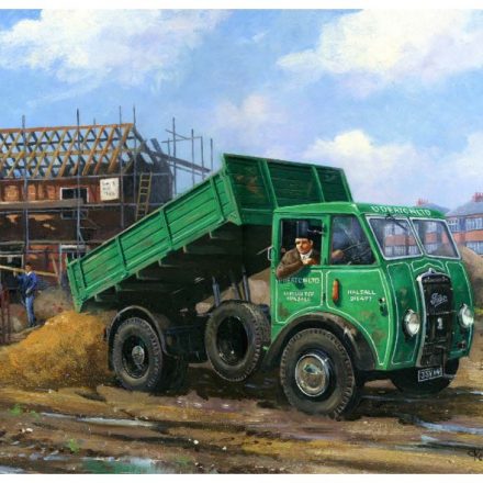 GREETING CARD FODEN TIPPER AT WORK
