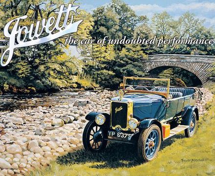 1920 JOWETT CAR JUMBO FRIDGE MAGNET