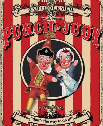 PUNCH AND JUDY JUMBO FRIDGE MAGNET