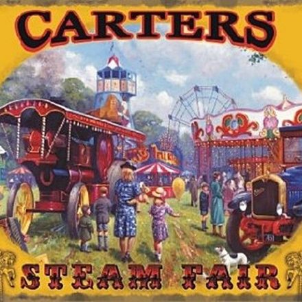CARTERS STEAM TRACTION ENGINE CAR JUMBO FRIDGE MAGNET