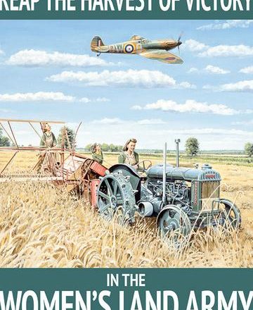 WW2 WW11 WOMENS LAND ARMY JUMBO FRIDGE MAGNET