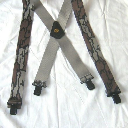 Mens Camo Work Braces Tree Bark Design 2"/50mm