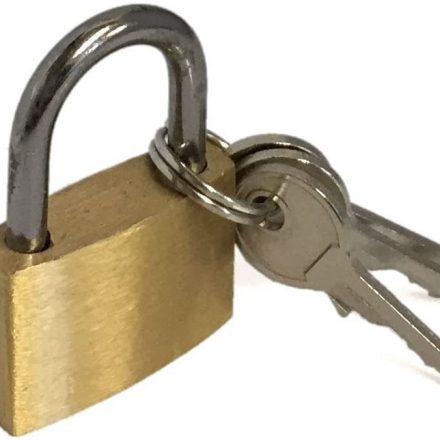 25mm Reinforced Security Padlock with 3 Keys