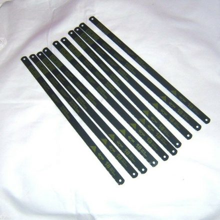 10PC 12" ECLIPSE HACKSAW BLADES 18TPI FLEXIBLE SILICON STEEL