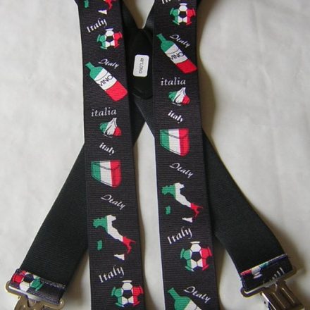 MENS BRACES ITALIAN BOOT WINE BLACK MOTORBIKE FISHING WORK 2"