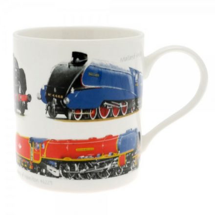 CLASSIC TRAINS FINE CHINA MUG GIFT BOXED