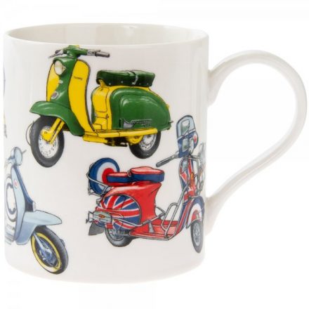 SCOOTERS FINE CHINA MUG GIFT BOXED