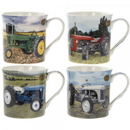 CLASSIC MASSEY FERGUSON TRACTOR BOXED BONE CHINA MUG