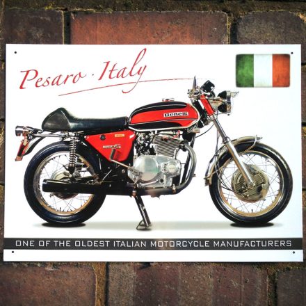 BENELLI TORNADO 650 MOTORVIKE METAL SIGN