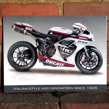 DUCATI 848 EVO MOTORBIKE METAL SIGN