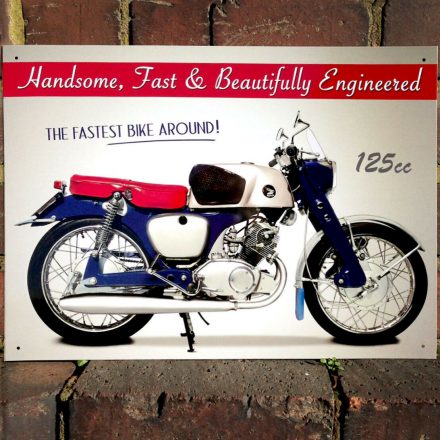 HONDA CB92 BENLY 125CC MOTORBIKE METAL SIGN