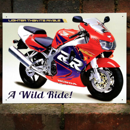 HONDA CBR900RR FIREBLADE MOTORBIKE METAL SIGN