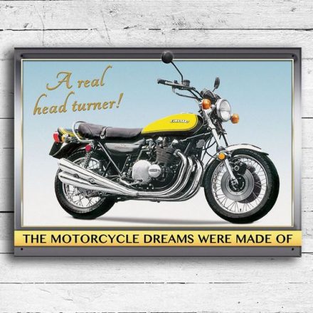 KAWASAKI Z1 MOTORBIKE METAL SIGN