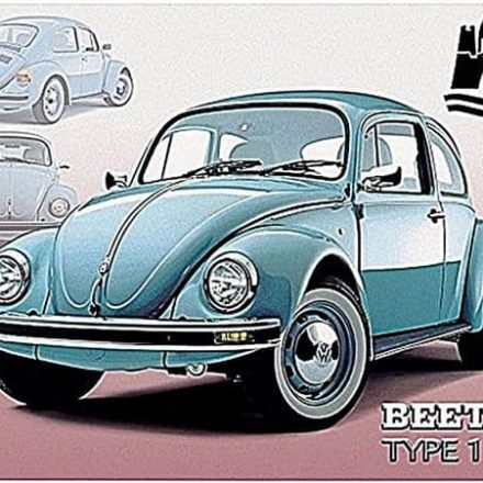 VW VOLKSWAGEN WOLFSBURG BEETLE METAL SIGN