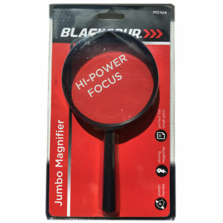 Hi-Power Focus Jumbo Strong Magnifier Magnifying Glass Plastic Handle