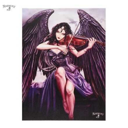 ALCHEMY SEXY LADY DREAM OF RHONABWY CANVAS WALL PICTURE PLAQUE