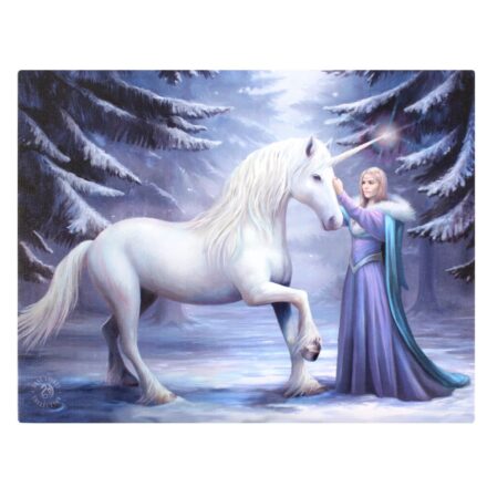 UNICORN PURE MAGIC CANVAS WALL PICTURE PLAQUE