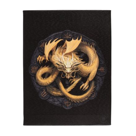 IMBOLC DRAGON CANVAS WALL PICTURE PLAQUE